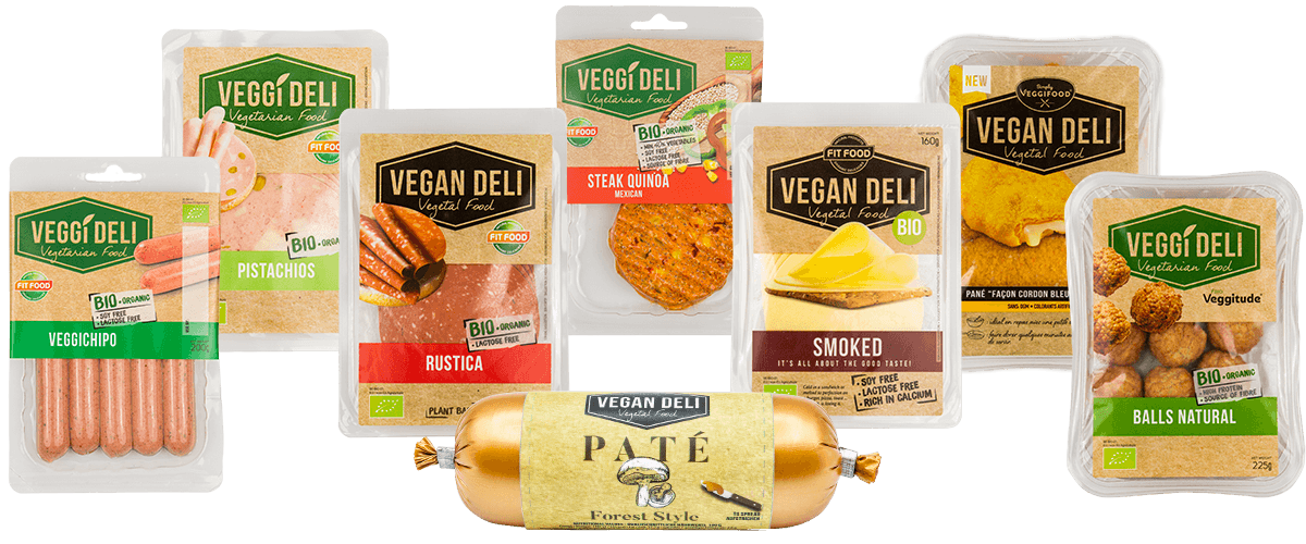 Meet the family - Vegetarian & Vegan products